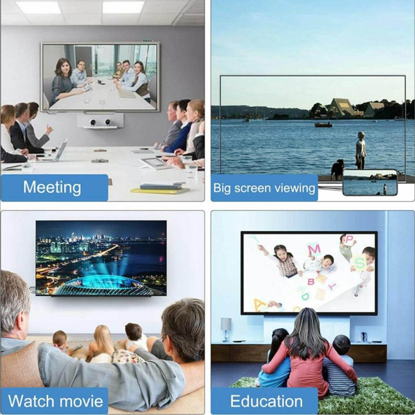 3-Port USB Type C to Card Reader Adapter SD Card Reader For MacBook Pro Laptop h