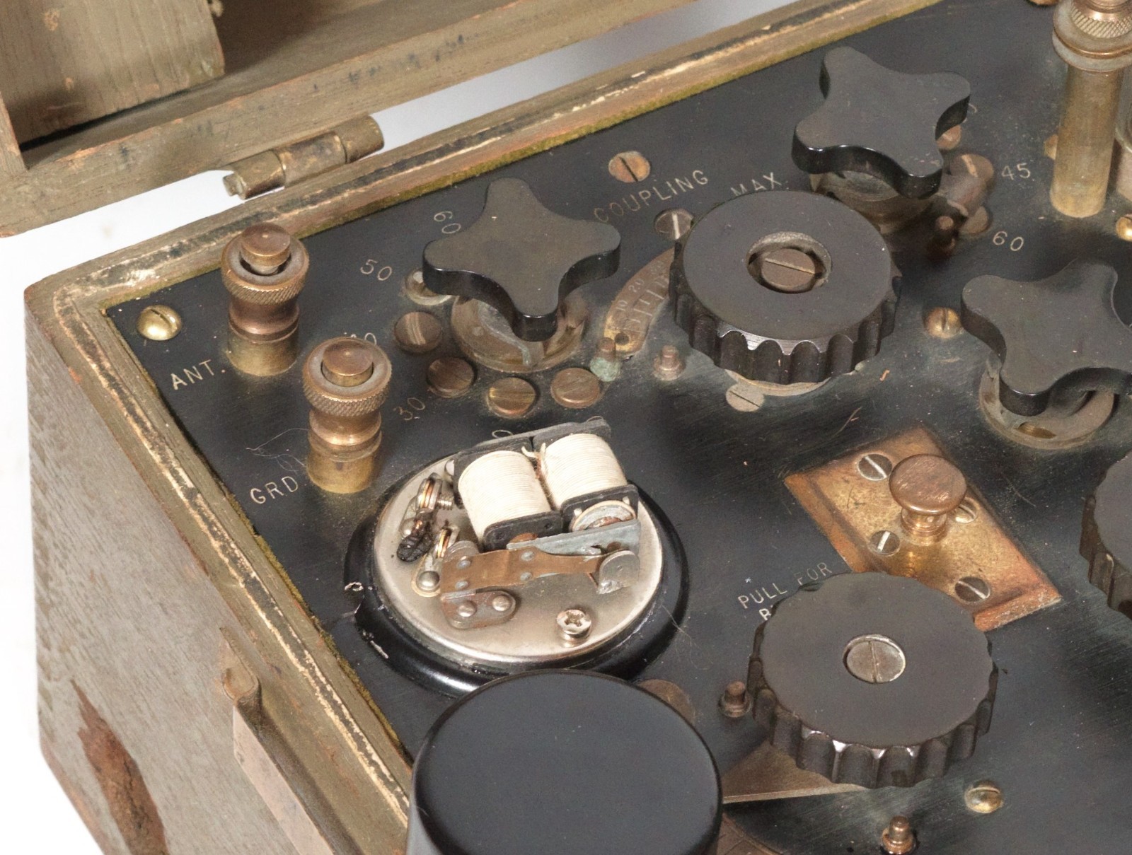 1918 BC-14A Signal Corps Radio * Historic WWI Trench Set w/Headphones * Works