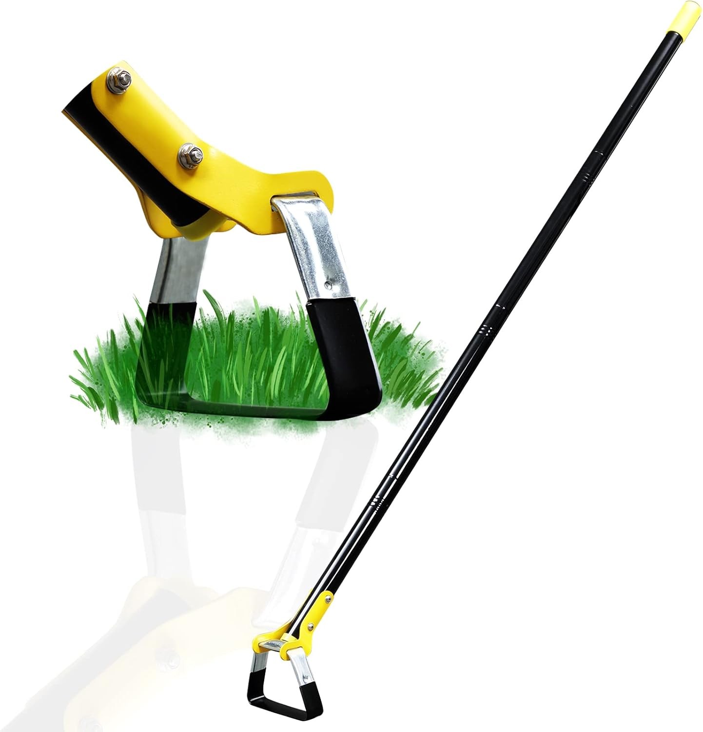 DonSail Hoe Garden Tool -Scuffle Garden Hoes for Weeding Gardening Long Handle H