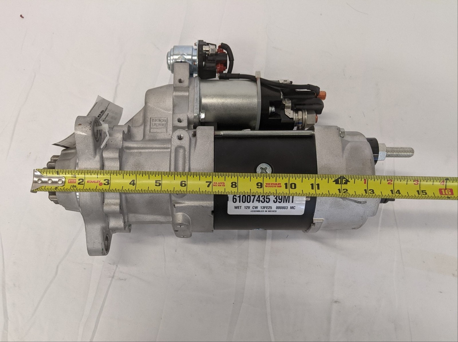 *Broken* Delco Remy 39MT Over Crank Protection Starter Motor-P/N DR 61007435