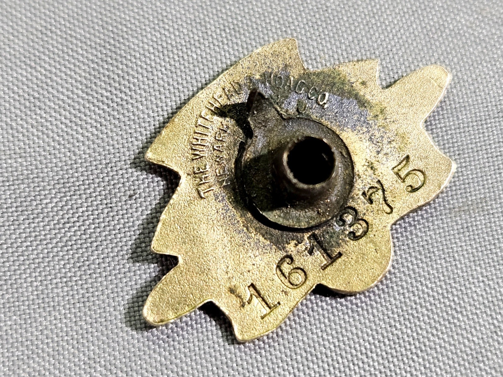 WWI Aircraft Industrial Service Army Navy Pin ~ Whitehead & Hoag