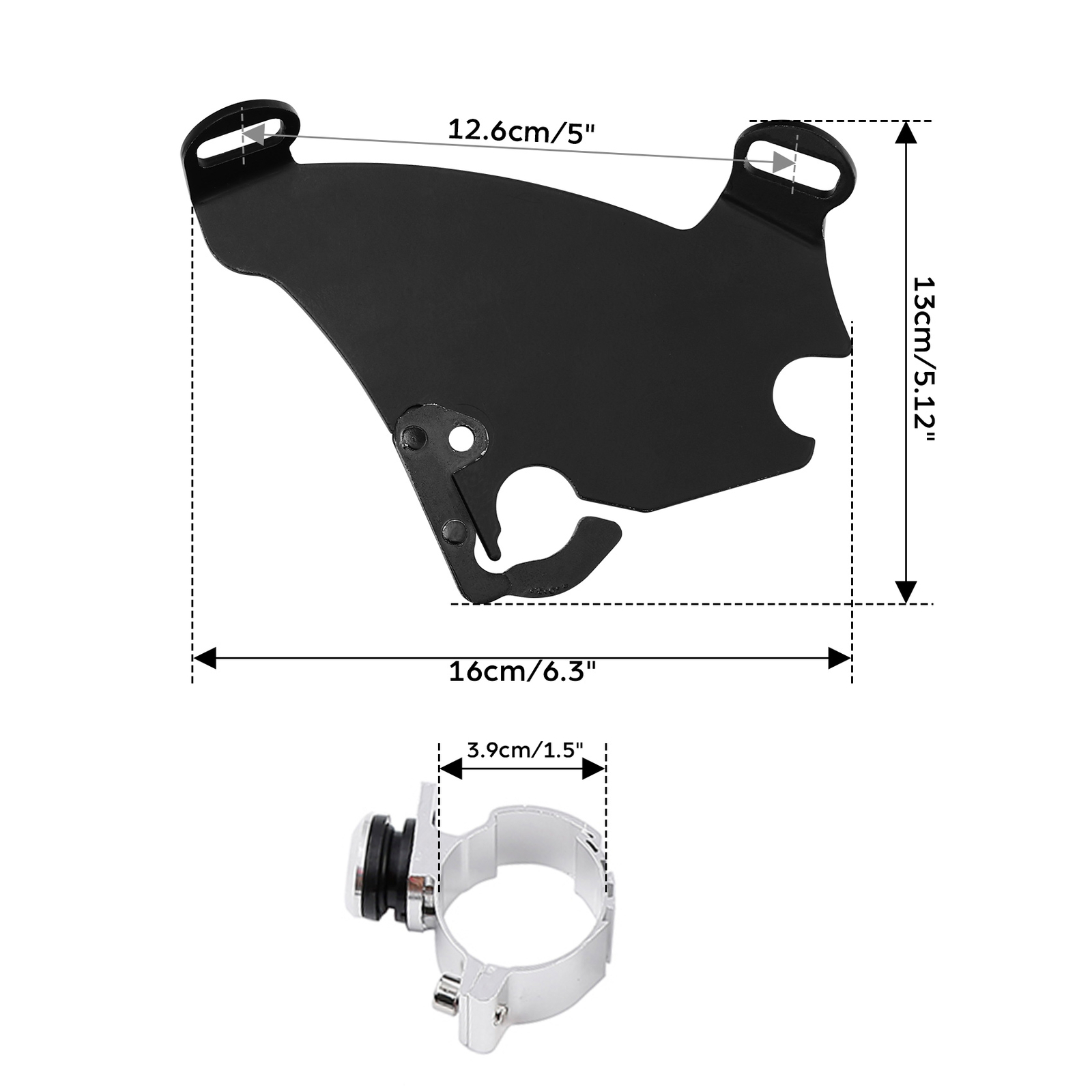Gauntlet Headlight Fairing Windscreen Fit For Harley Sportster XL 1200 883 88-22