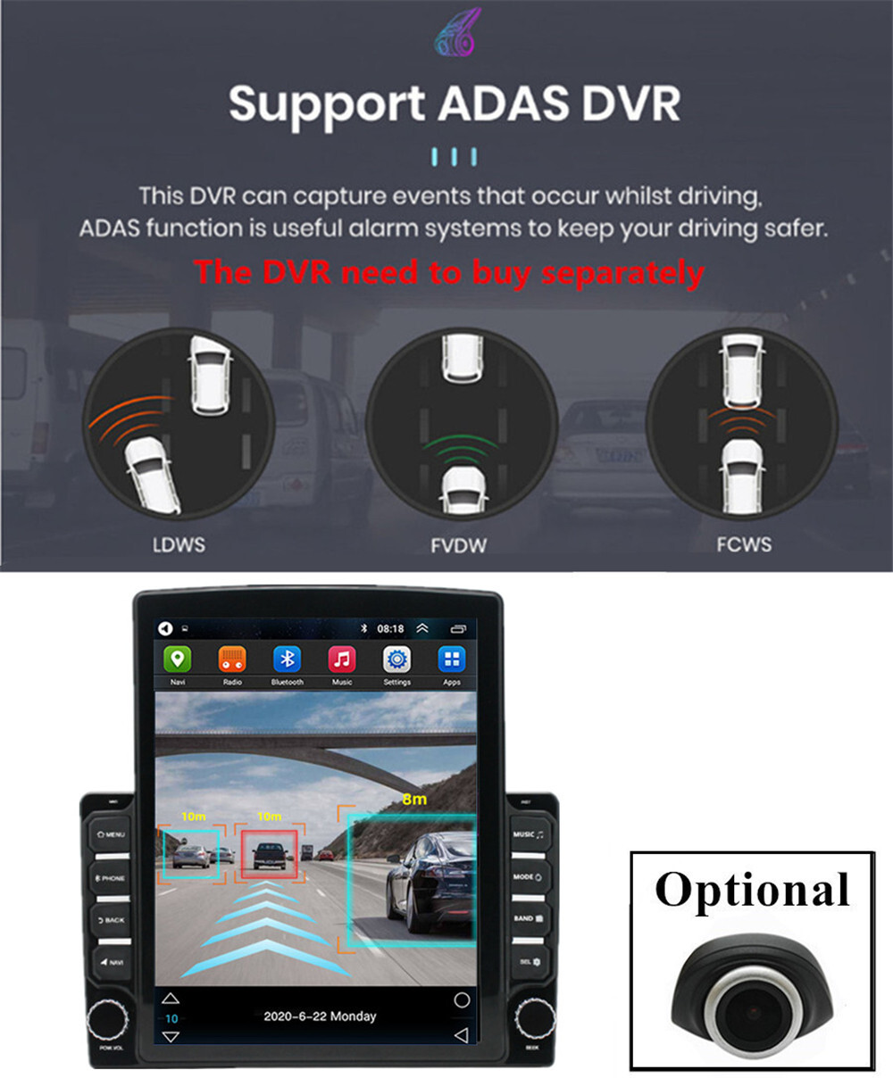 Car Stereo Radio For Apple Carplay Fit For Dodge RAM 1500 2500 2013-2019 GPS BT