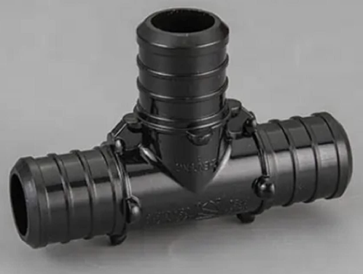 [Pack of 35] 1/2 Inch PEX B Plastic POLY PPSU Barb Crimp Fittings ASTM F-2159