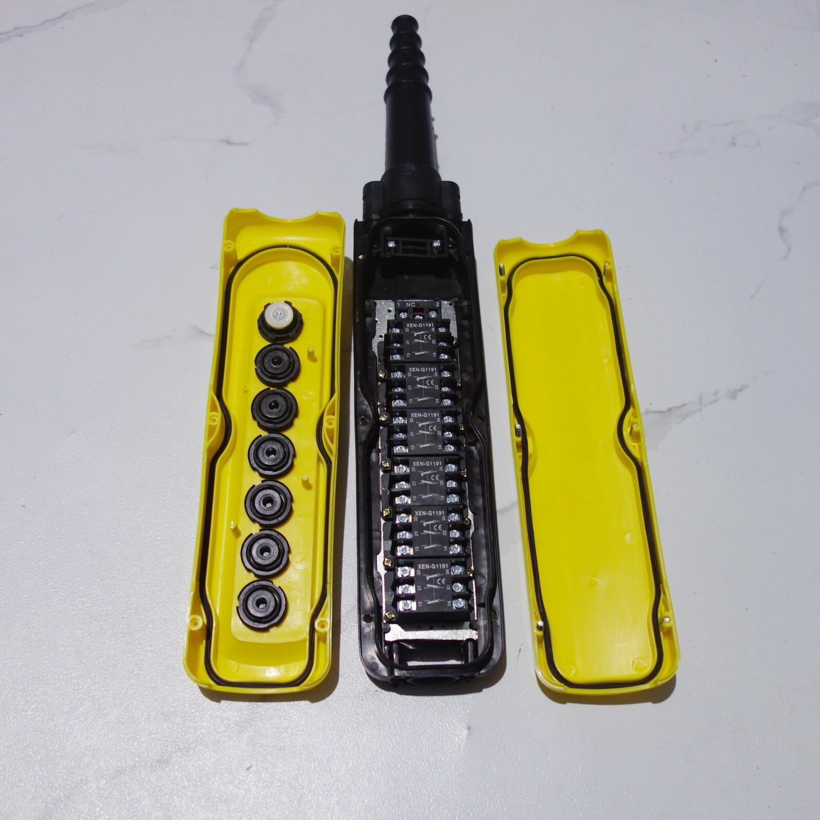 1pc fits XAC-A6913 Crane Pendant Control Station Switch two speed Estop 6 button