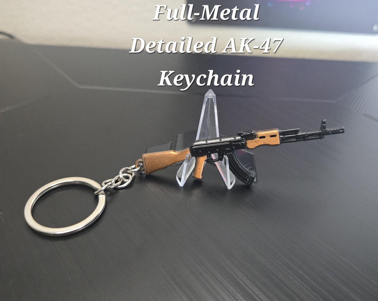 AK-47 AK 47 Kalashnikov Full Metal Detailed Keychain  *Free Shipping*