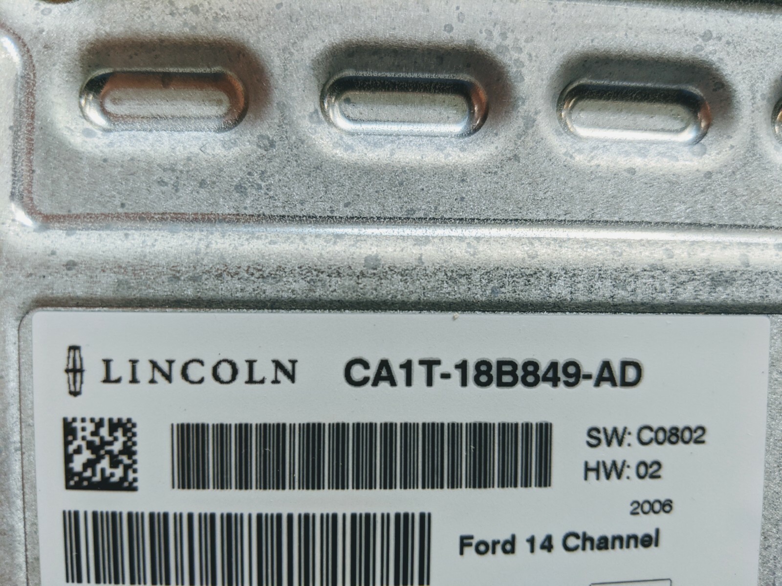 CA1T-18B849-AD Lincoln MKX Lear THX amplifier *Remanufactured* amp core REFUND