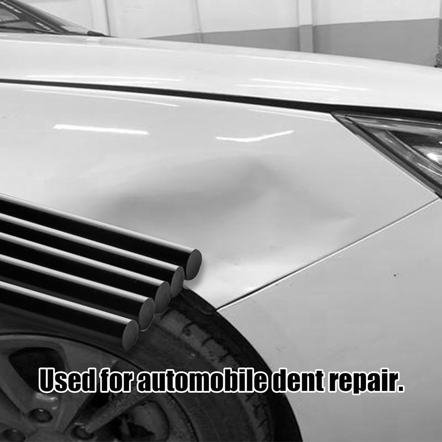 2 or 10Pc Black Paintless Dent Repair Glue Sticks,High Viscosity Hot Glue Sticks