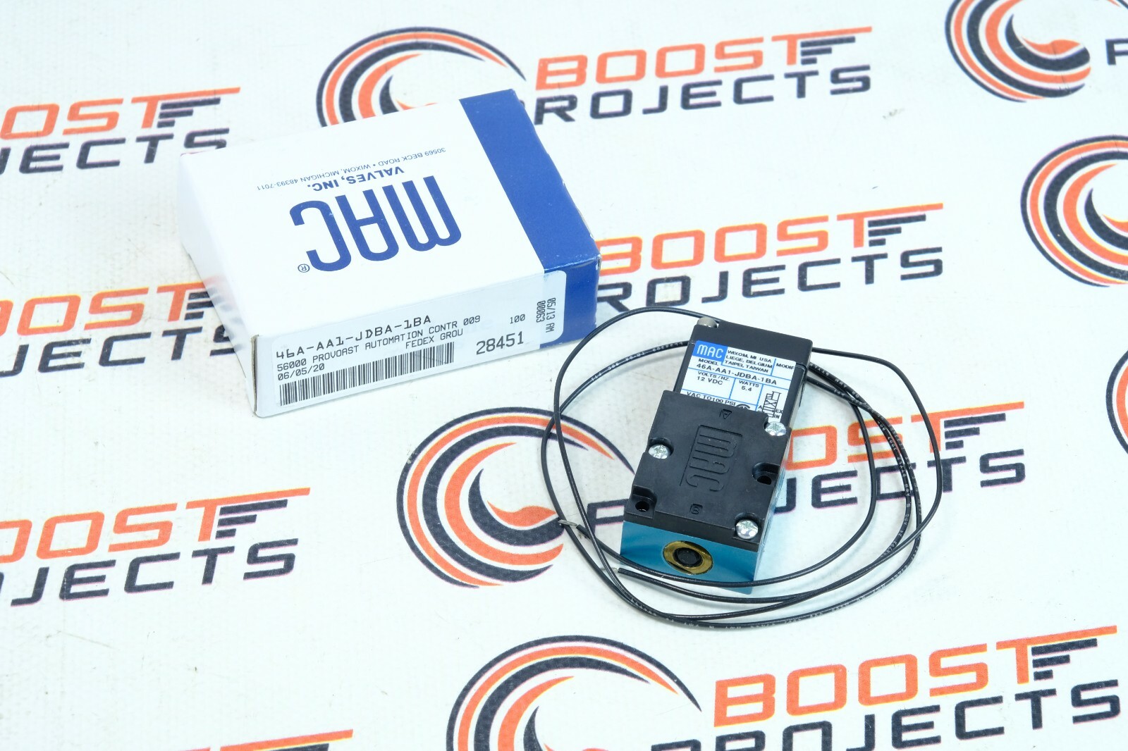 MAC 4 Port 5.4W Electronic Boost Control Solenoid Valve For Dual Port Actuators