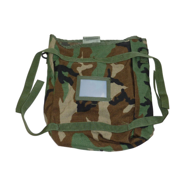 Molle RADIO POUCH WOODLAND Camo UTILITY Tote Pack US Army Military USGI VGC