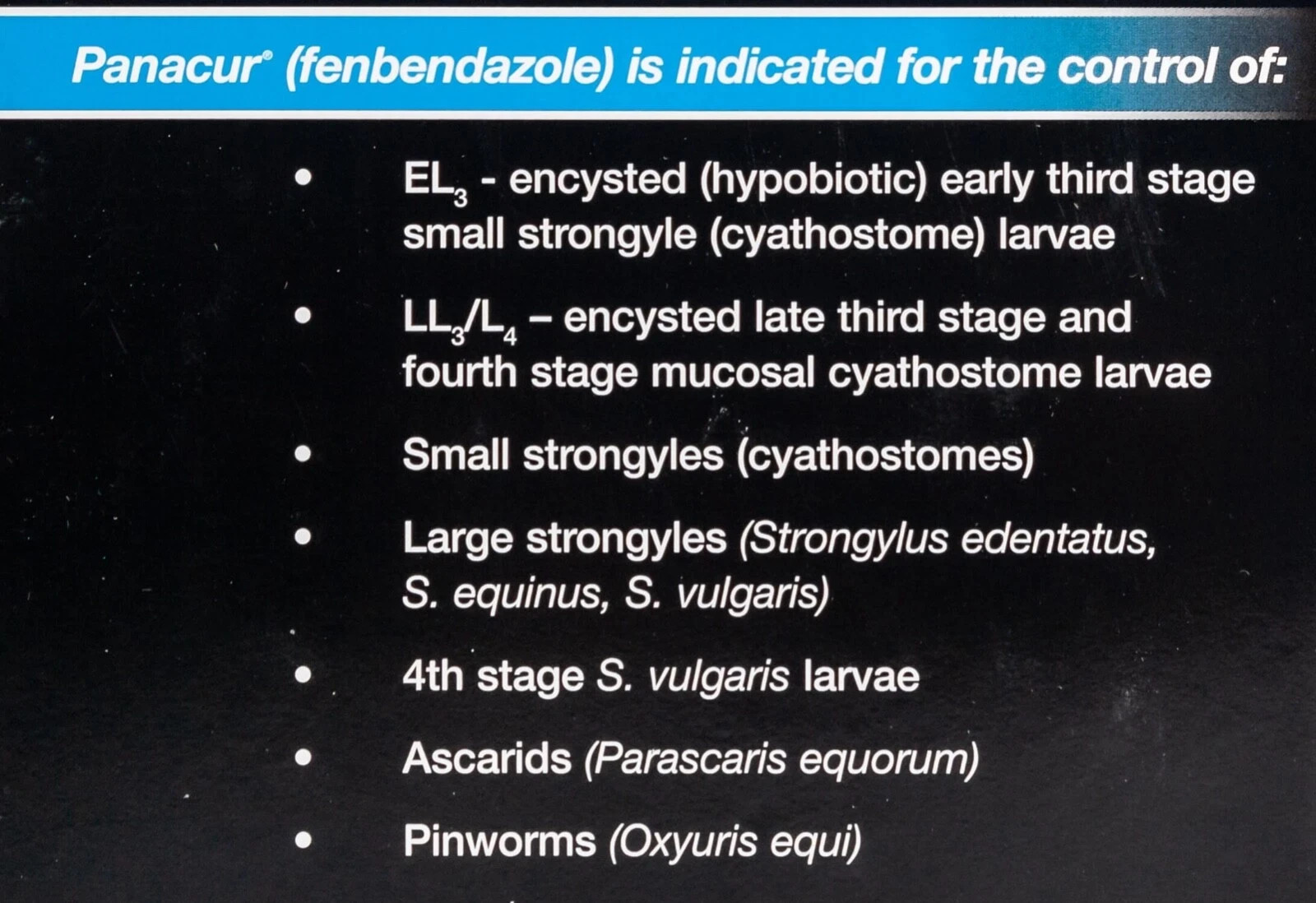 Panacur Power Pac Equine Dewormer