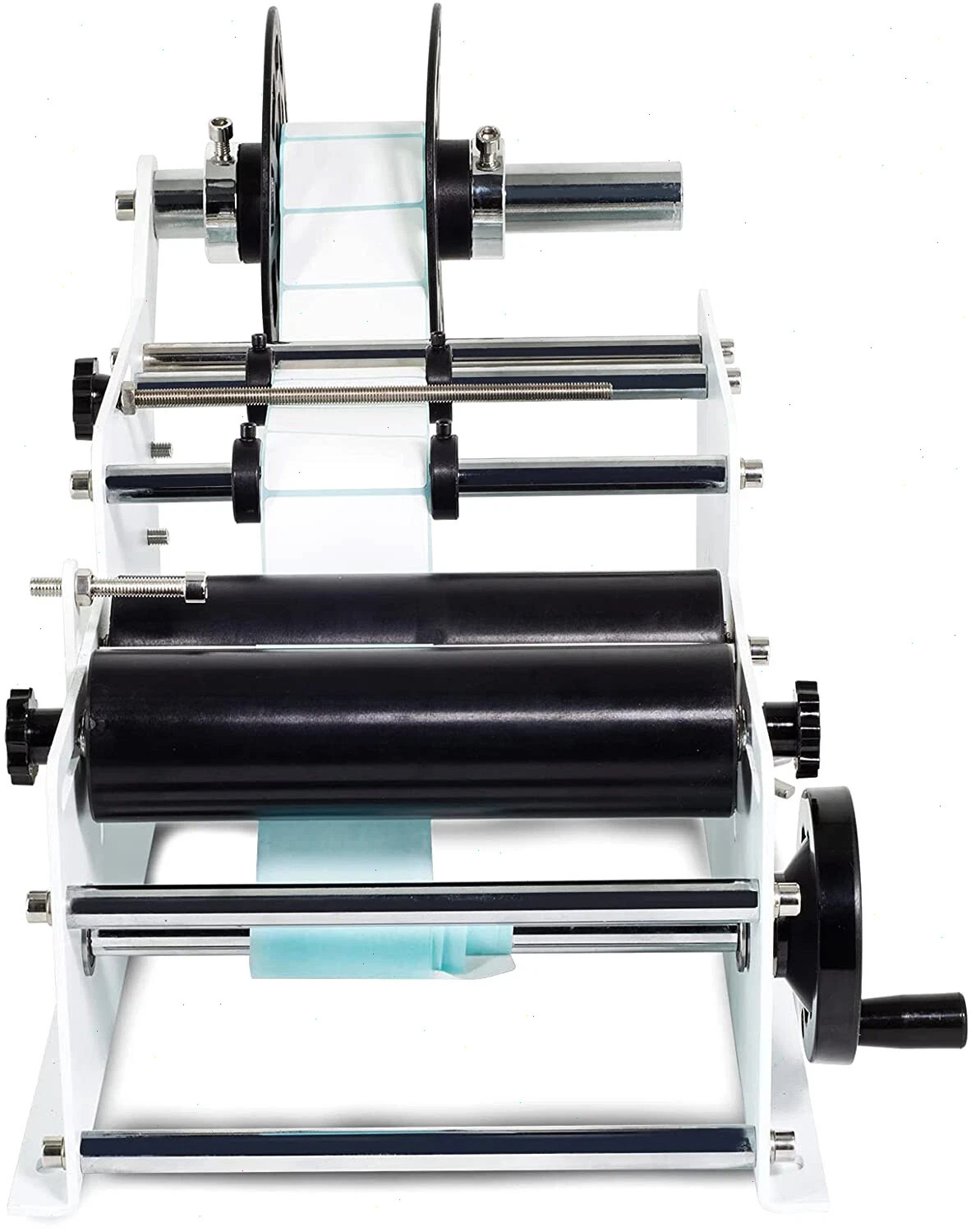 Manual Labeling Machine Round Bottle Label Applicator MT30 Label Maker Printer