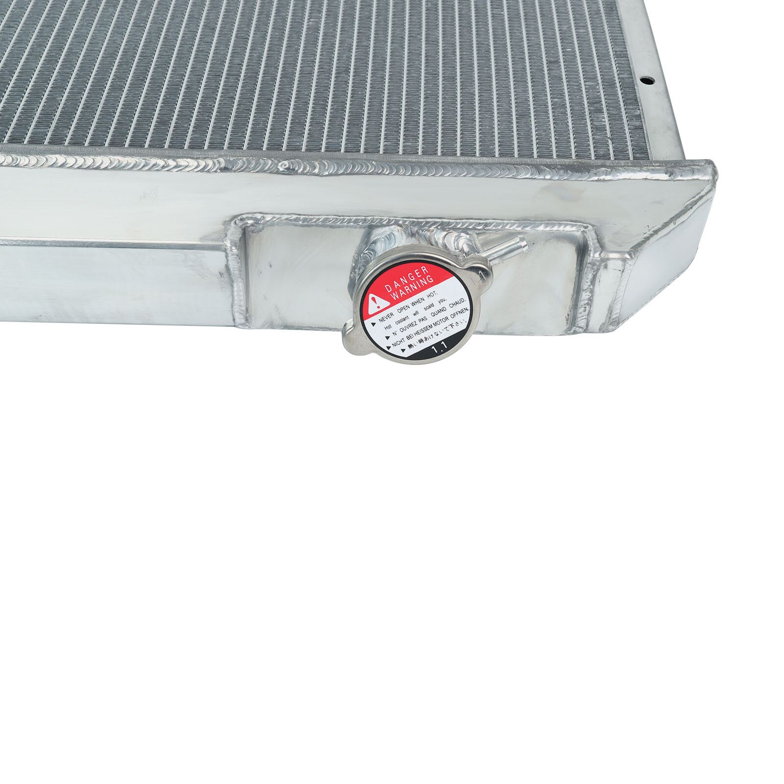 3-Row Radiator +Shroud Fan Relay Kit For 1963-66 Chevy C/K C10/C20/C30 Pickup V8