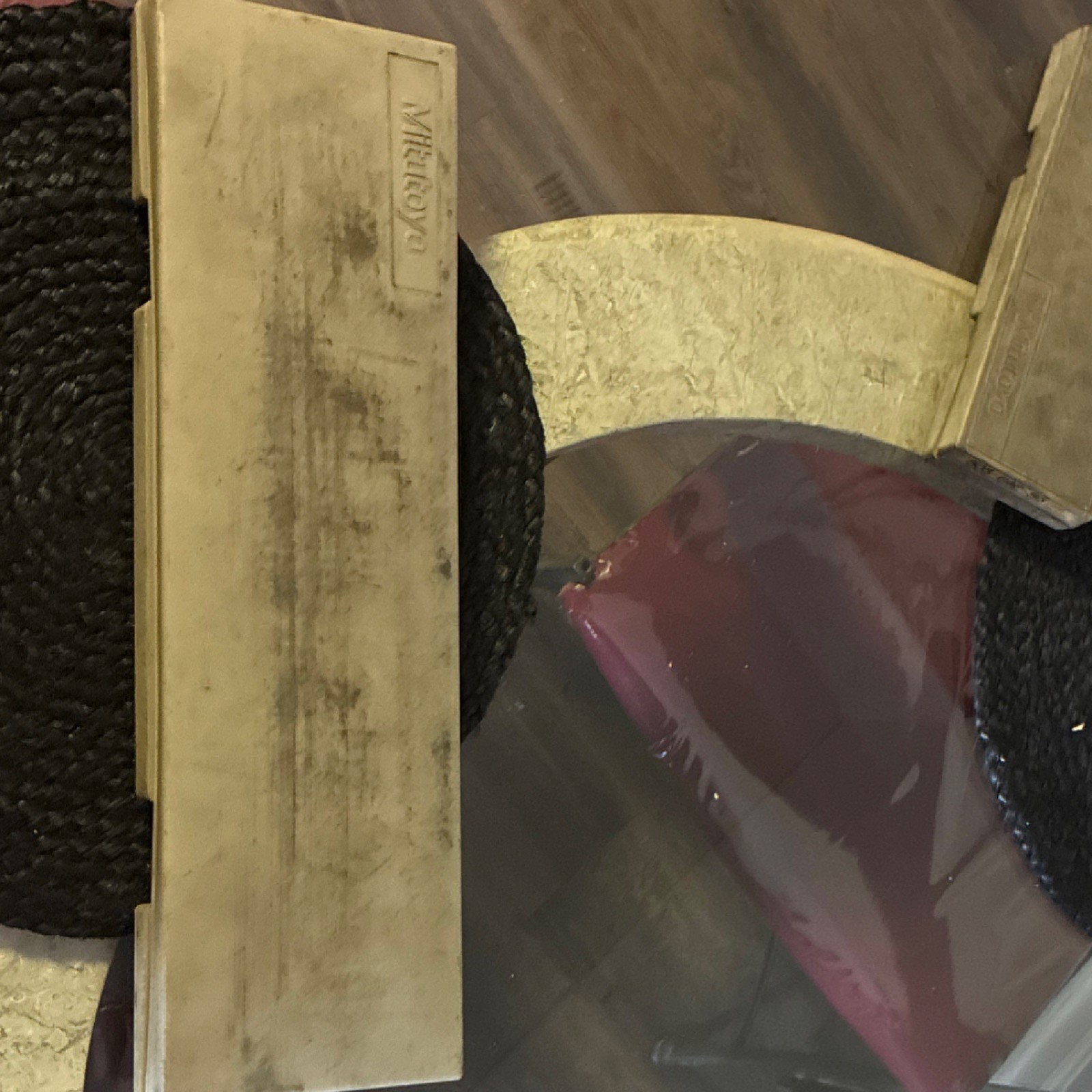 Mitutoyo 12” Dial Caliper Precision Measuring Tool with Protective Case