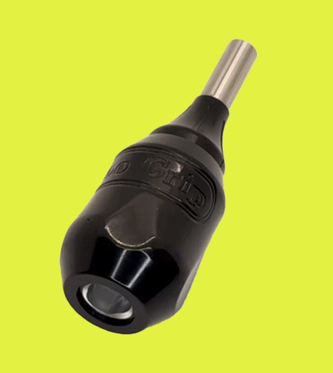 Black Adjustable Aluminum alloy Cartridge grip (include 1pc needle bar), 32mm