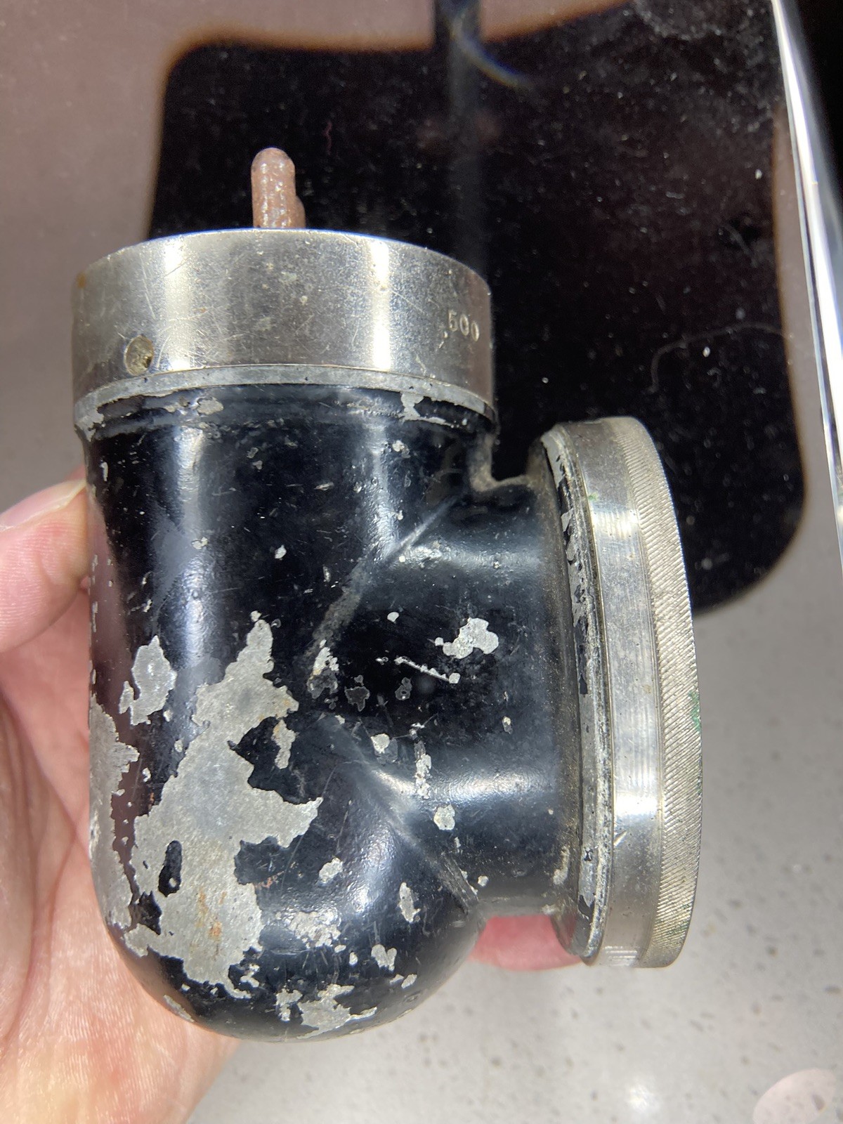 ANTIQUE SCHAEFFER BUDENBERG GAUGE TACHOMETER REVOLUTION COUNTER RR, 7500 RPM’s!