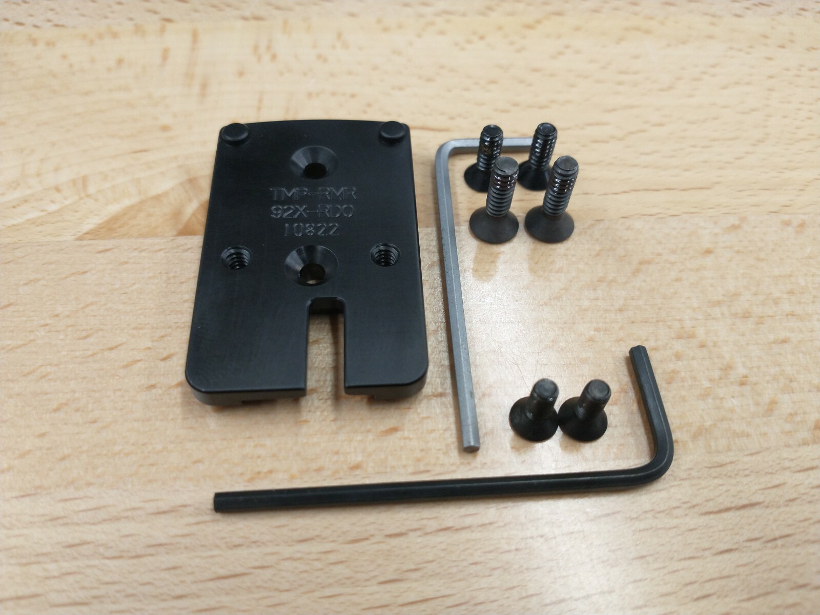 RMR HOLOSUN C RED DOT SIGHT MOUNT PLATE FOR BERETTA 92X RDO, MADE IN USA