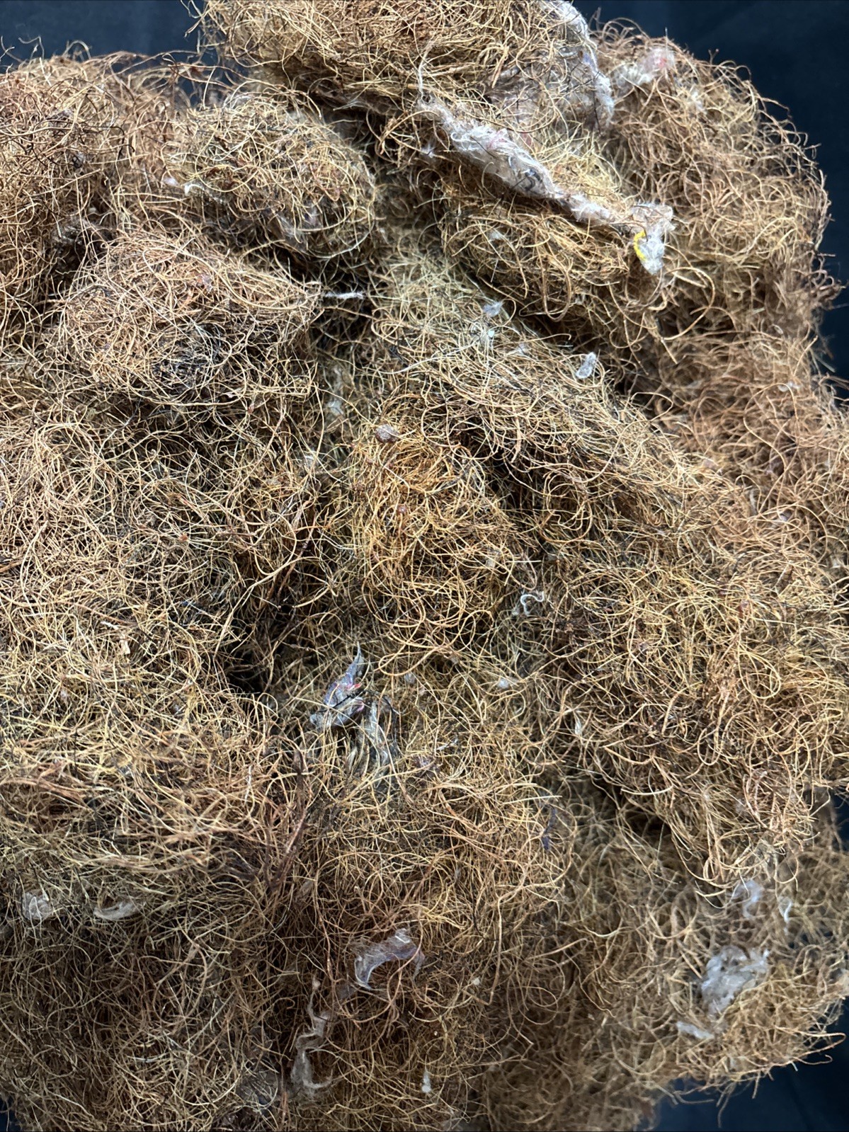 Upholstery Horsehair Stuffing- 1 LB. Natural Fiber For Antique Furniture Or Cars