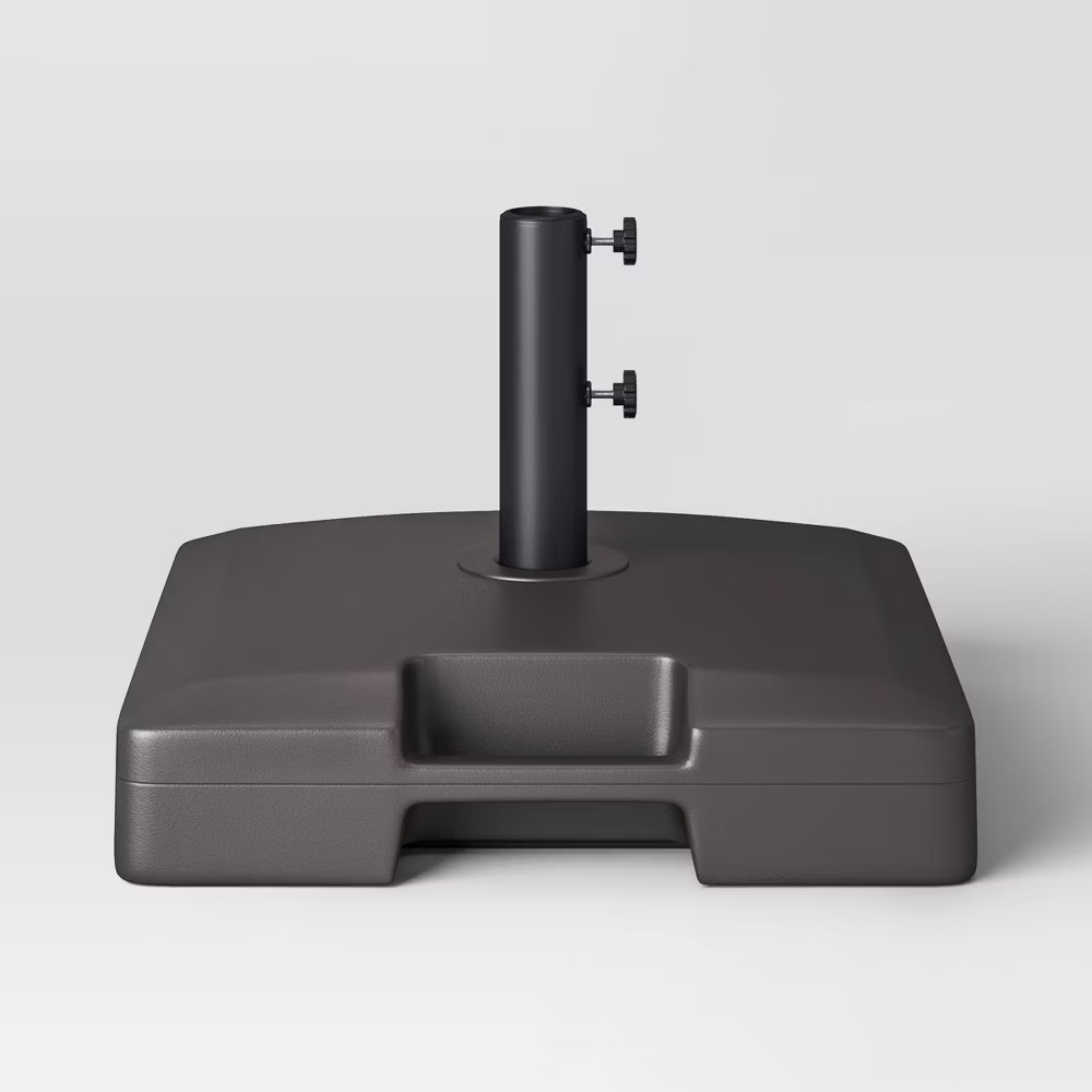 Fillable Outdoor Patio Market Umbrella Bases Black - Room Essentials