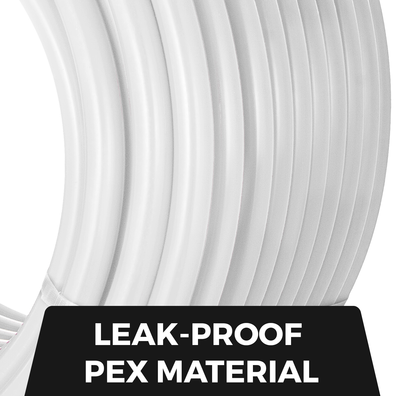 VEVOR PEX Tubing 1 Inch x 300ft PEX-B Pipe for Htg/Plbg/Potable Water Heating