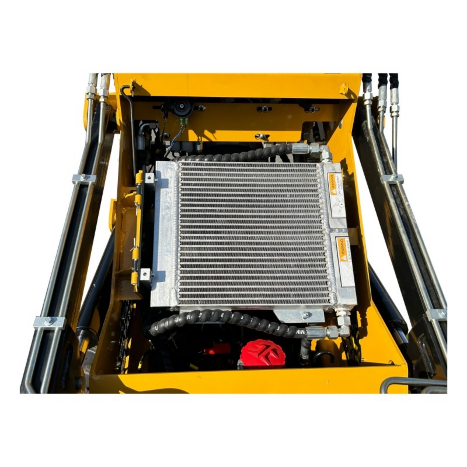 AGT Mini Skid Steer Loader Crawler Track with 24HP RATO Engine