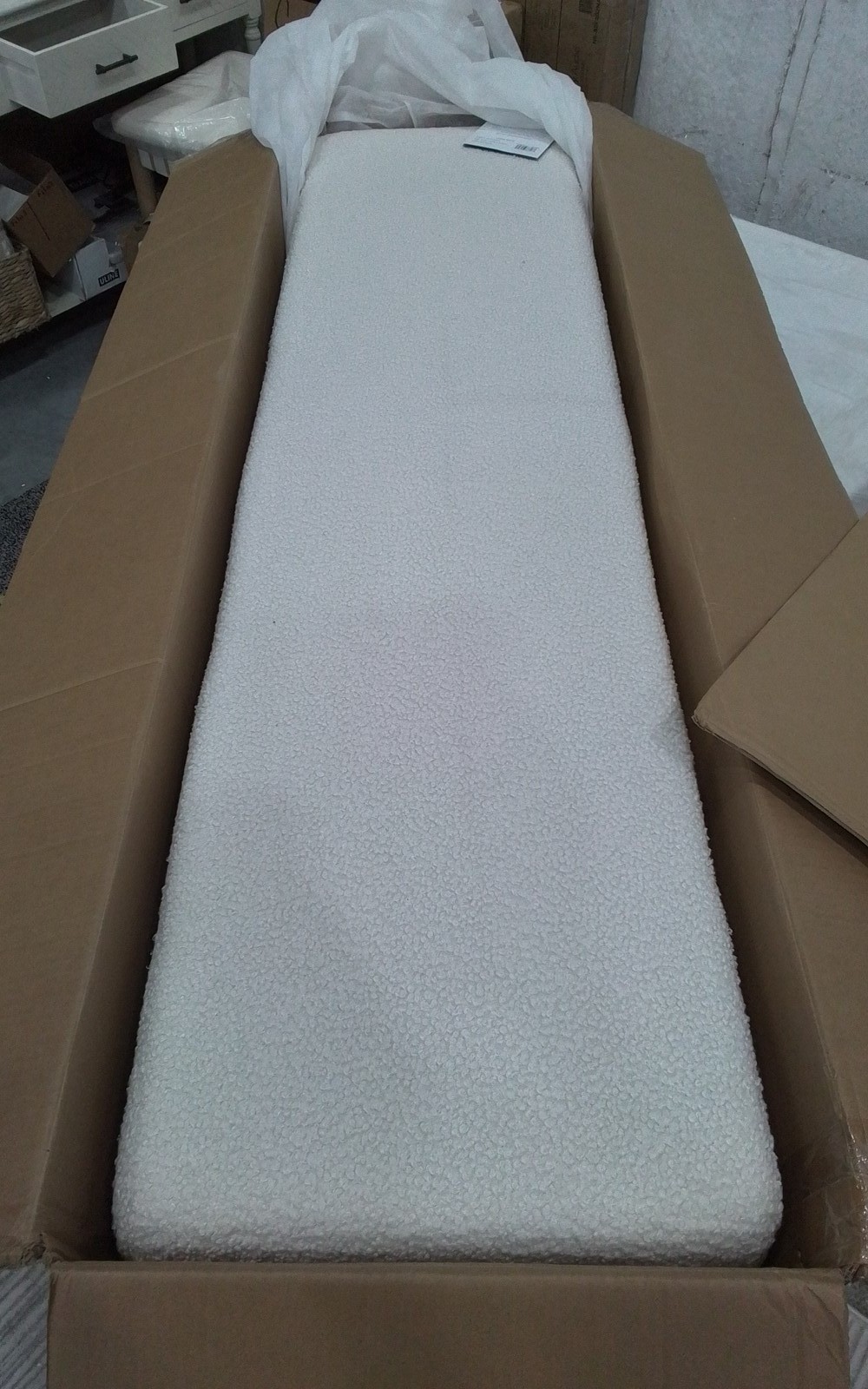 Safavieh RYER BOUCLE BENCH, Reduced Price 2172780556 BCH4501A