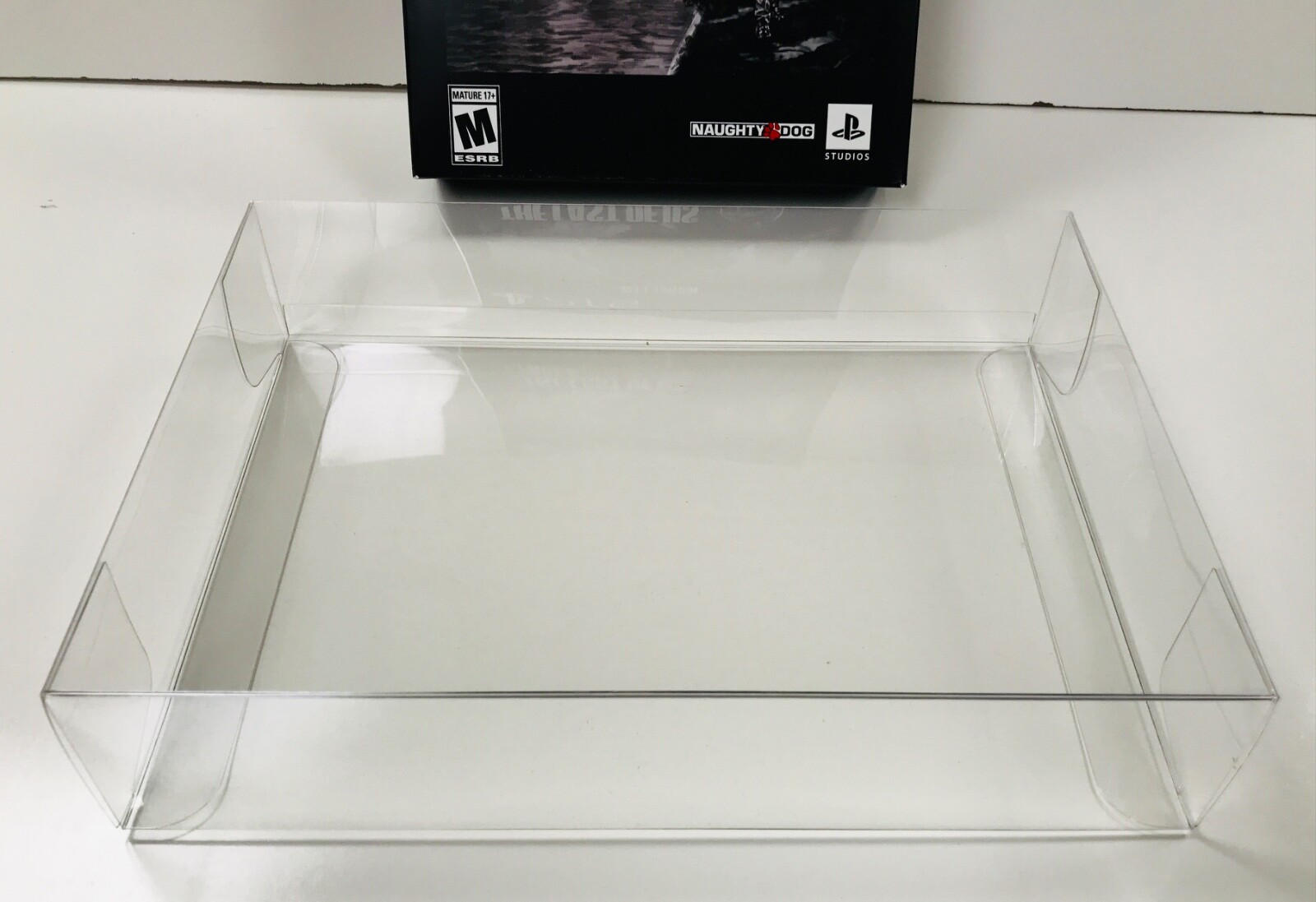 1 Box Protector for THE LAST OF US PART 2 REMASTERED WLF EDITION PS5 SE  Clear