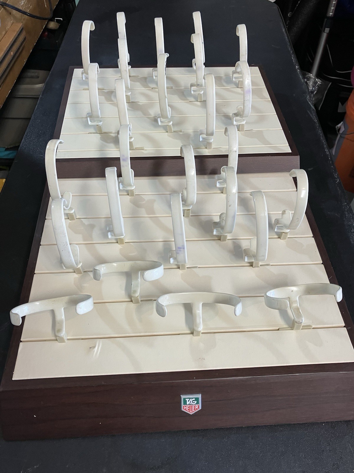Tag Heuer Watch Display 14” X 25” Comes with 20 Collars