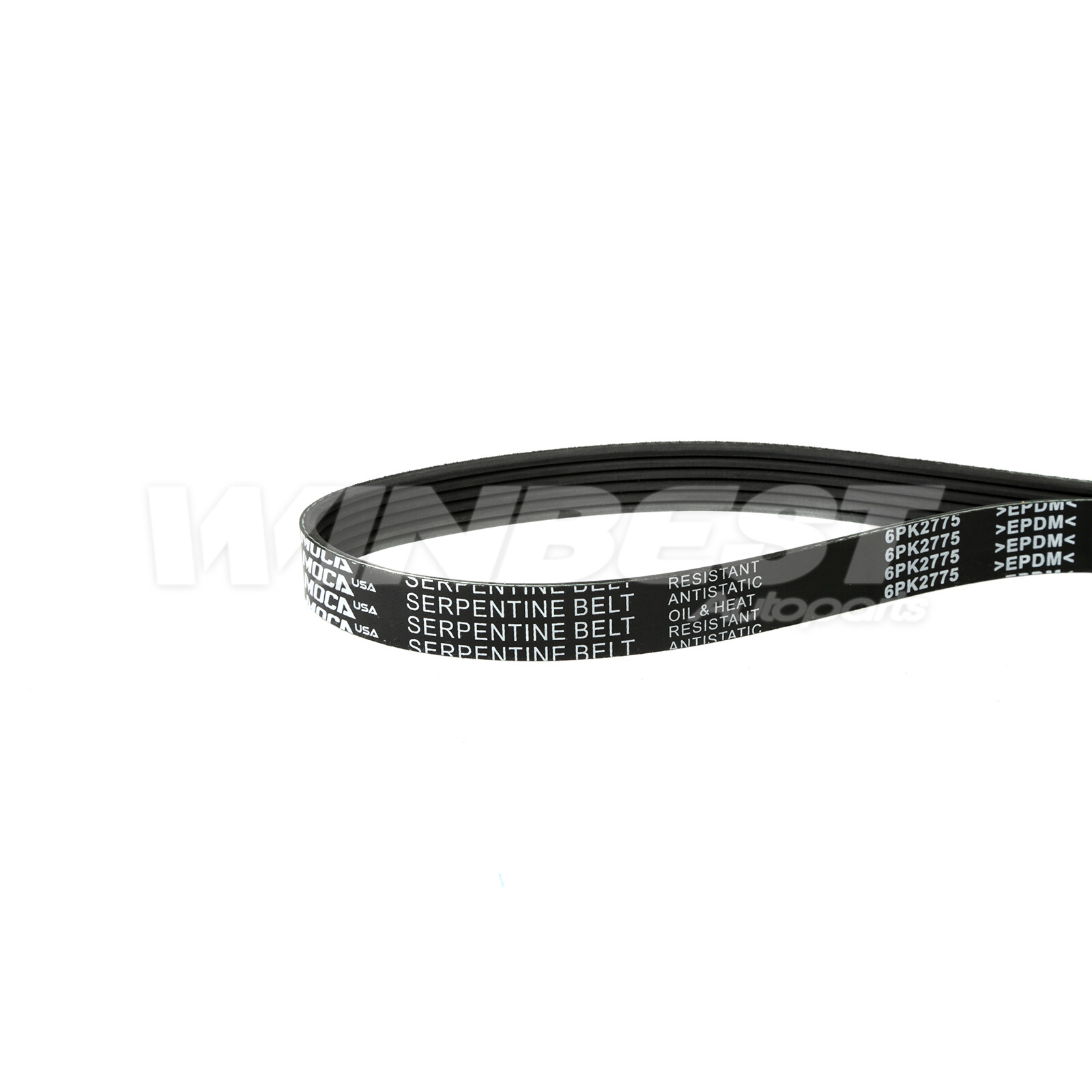 EPDM Serpentine Belt 6PK2775 for 06-11 Chevrolet Impala Pontiac G6 Kia 3.5L 3.9L