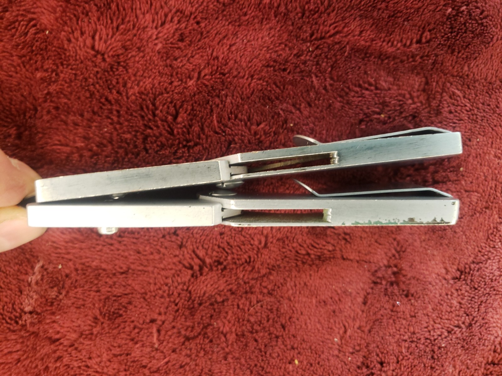 🔪 Lot 2 Gerber EAB Utility Razor Blade Box Cutter Pocket Clip Folding Knife