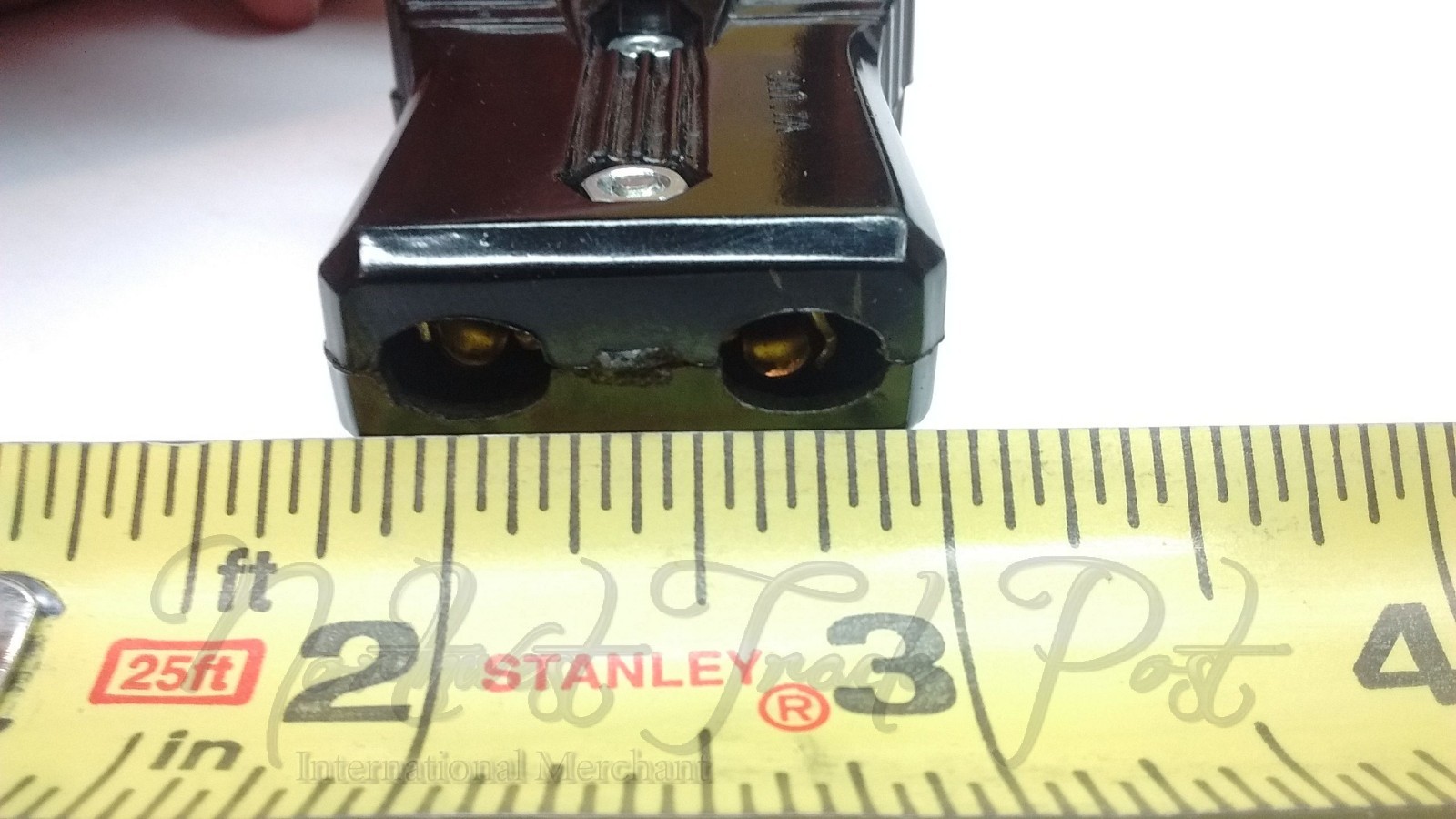 New 6' Vintage Appliance Replacement Power Cord 11/16" Center To Center Contacts