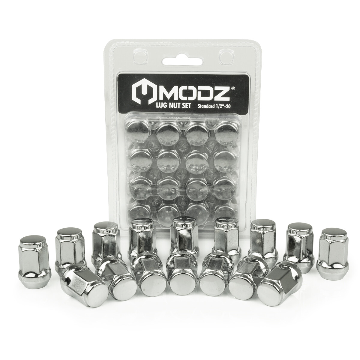 MODZ Golf Cart Lug Nuts - Pack of 16 - Choose Color and Size