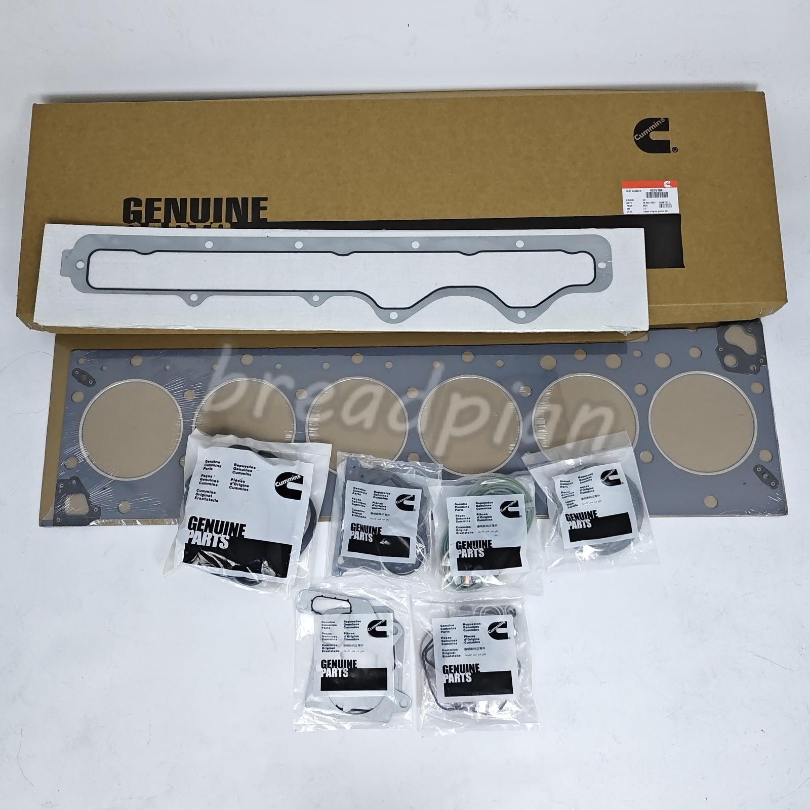Upper Engine Head Gasket Kit 2881767 4376104 for Cummins ISX ISX15 QSX 4352146