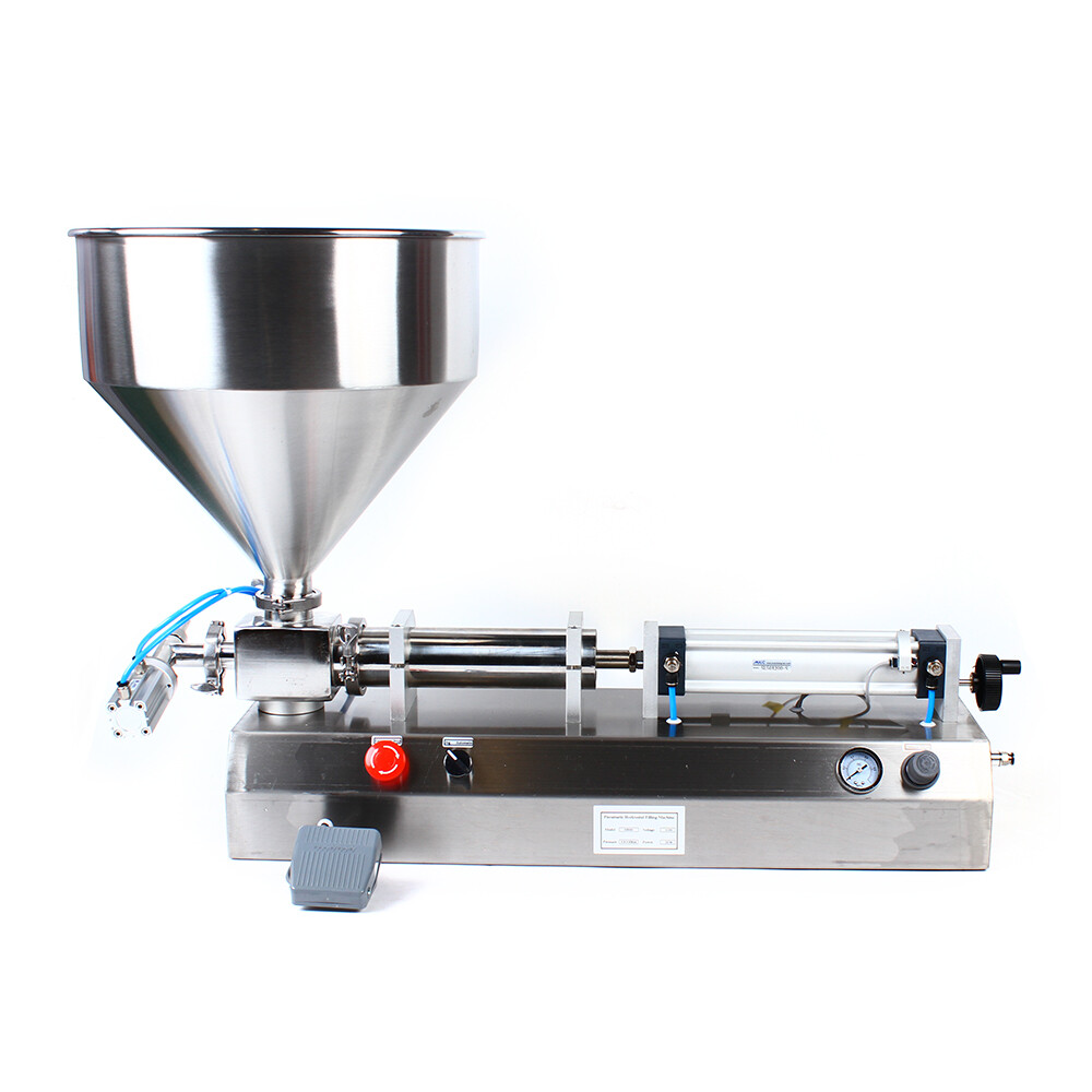 50-500ml Semi-automatic Pneumatic Liquid Filling Machine Paste Shampoo Filler