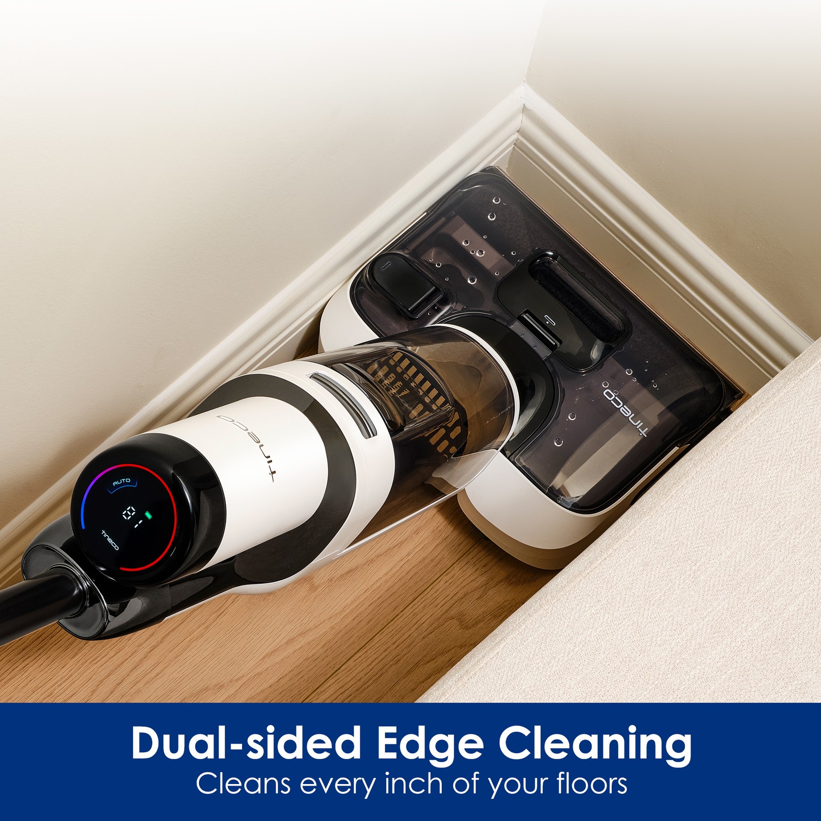 Tineco Floor ONE STRETCH S6 Wet Dry Vacuum Cleaner, 180°Lay-flat