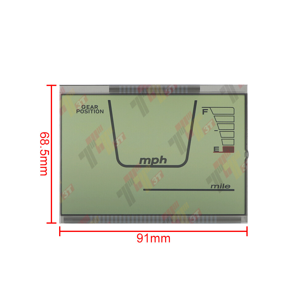 Display for Honda TRX680FA Rincon Speedometer Gauge Cluster 2006-2014