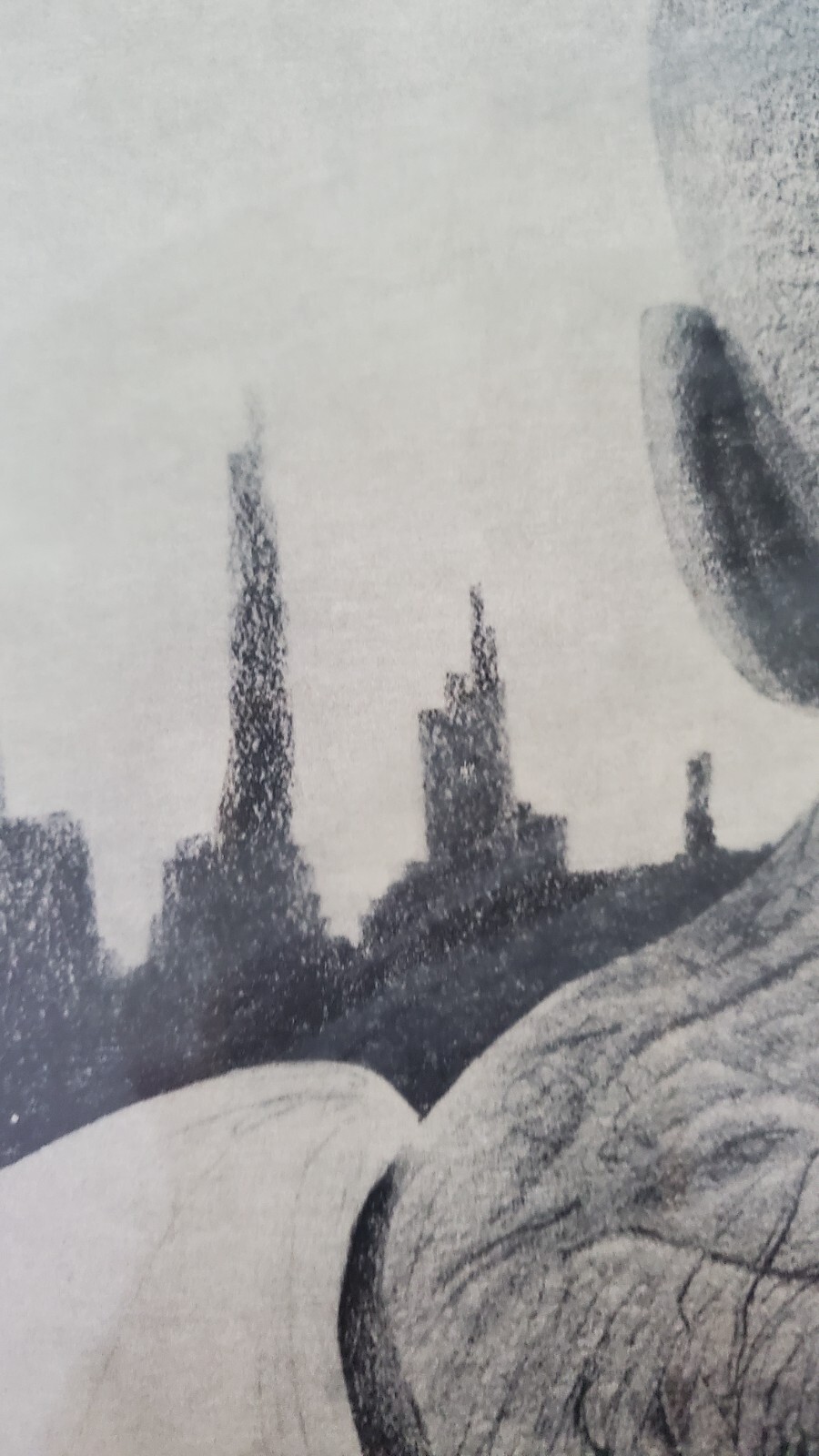 VTG Charles Wilbert White A Reflection of The Time Lithograph Framed 17x11 RARE