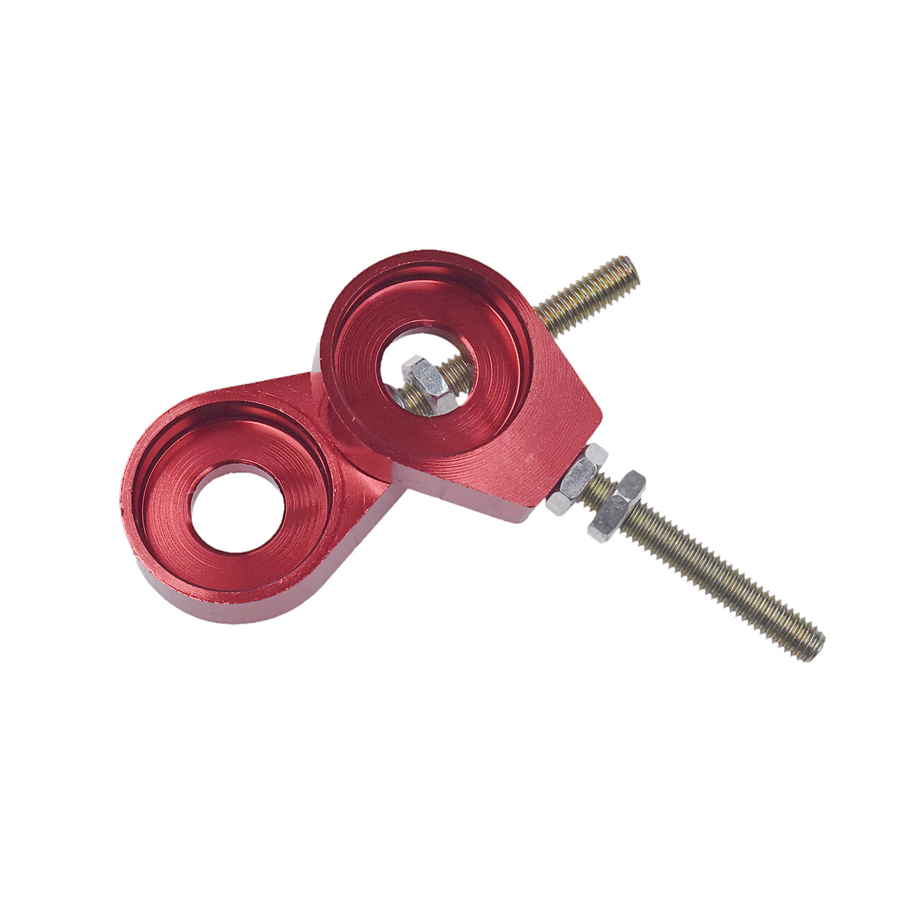 12MM CNC CHAIN ADJUSTER For HONDA XR50 CRF50 XR CRF 50 SDG SSR 107 125 12MM RED