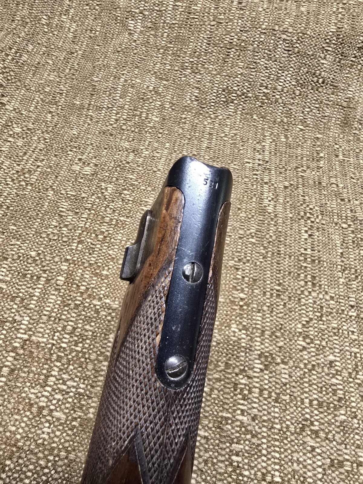 Vintage Original 1902 German Luger Carbine Shoulder Stock P08 Not Repro