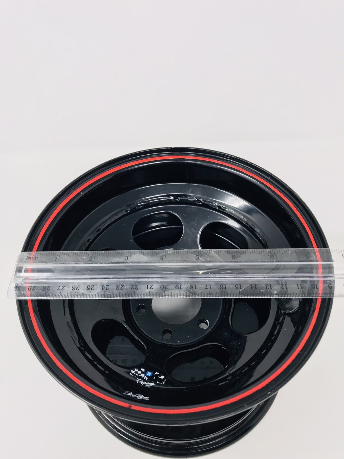 Basset Race Wheel 8” Wide Dale Earnhardt Good Wrench 1 Only 6 Lug