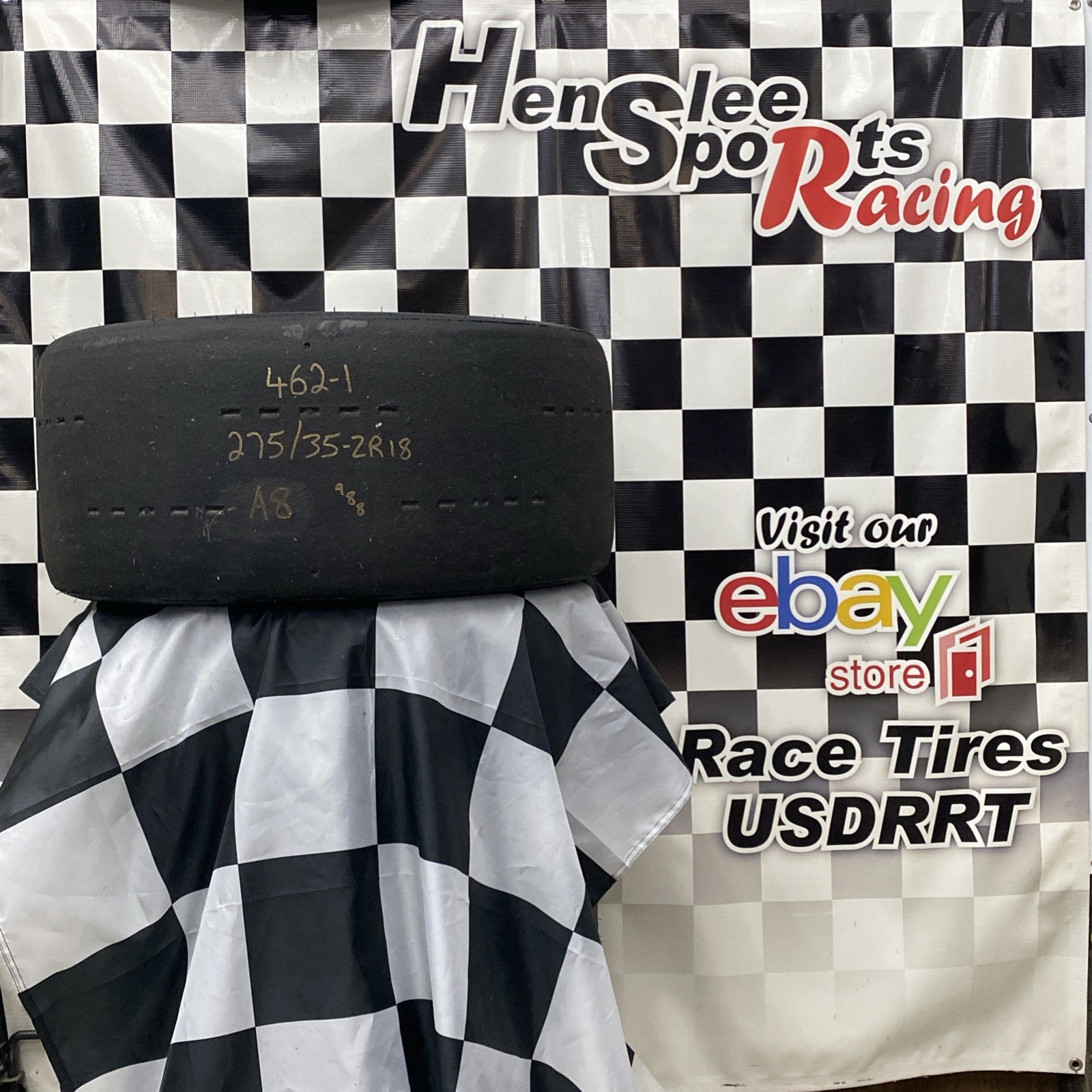 462-1 USDRRT HOOSIER TRACK ATTACK RACE DOT / Auto-X  Tire    275/35-ZR18   A8