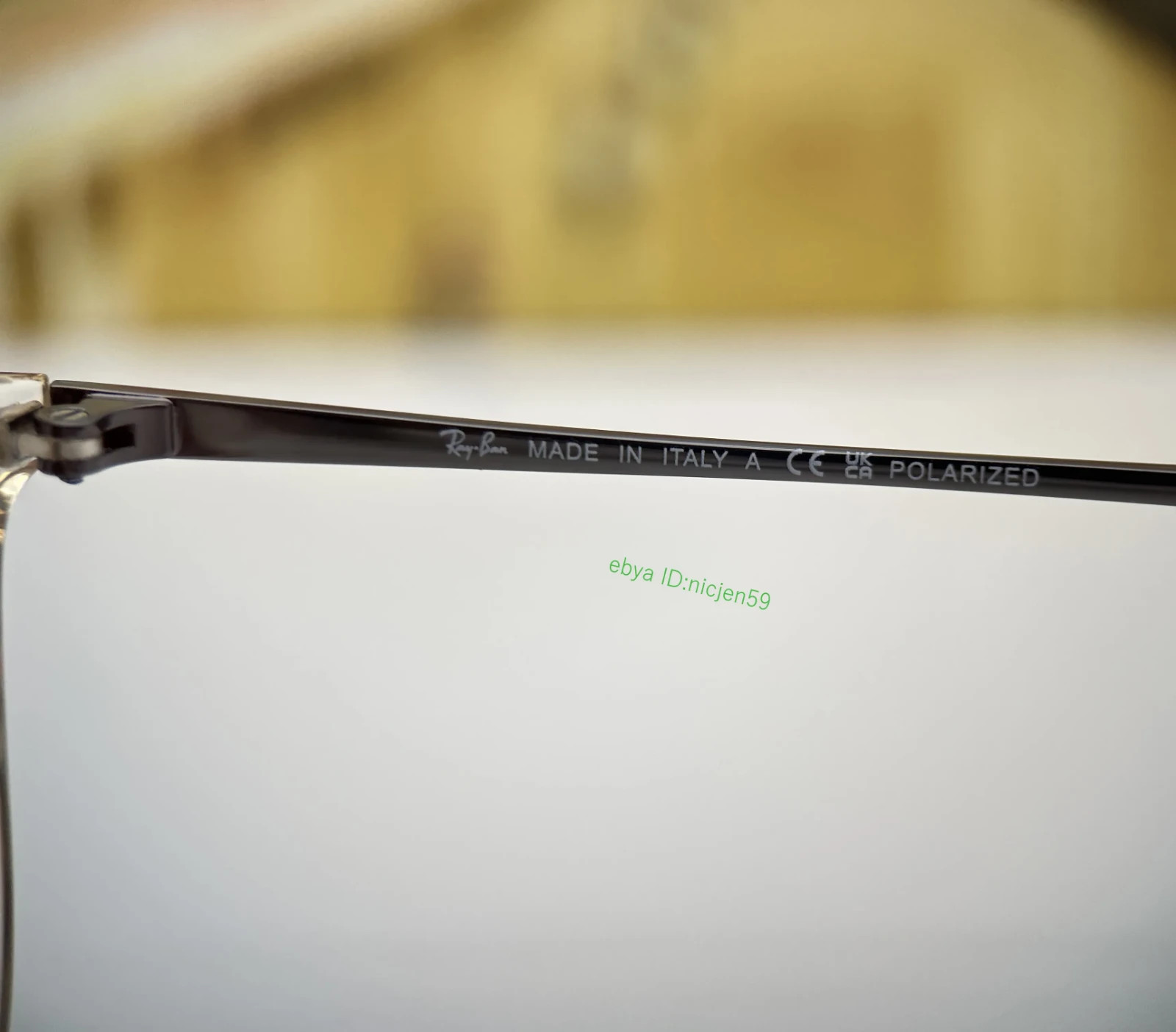 Ray-Ban RB4171P Erika Color Mix Polarized Brown Gradient Sunglasses 6514/13 54mm