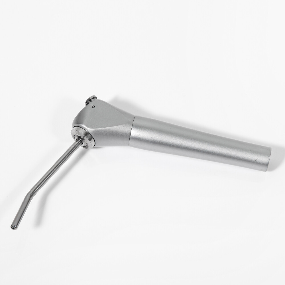 Dental 3 Way Air Water Syringe Triple Spray Handpiece with 2 Nozzles Tips Tubes