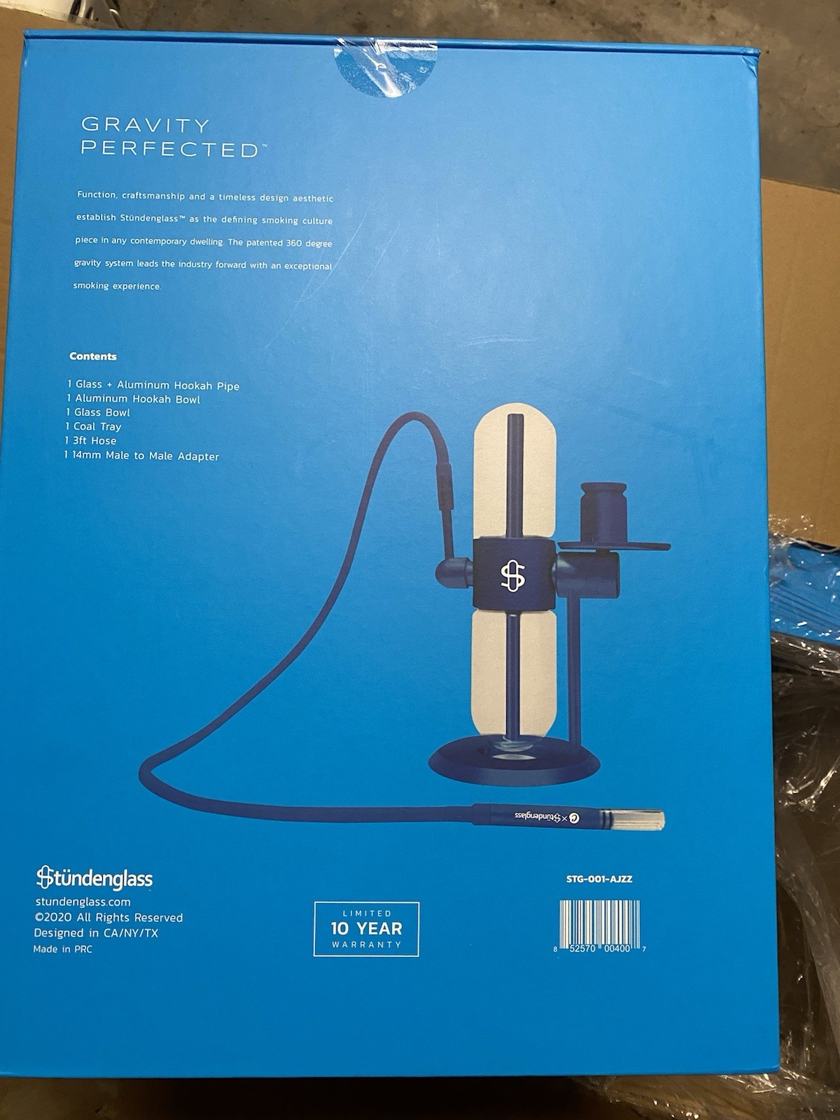 Cookies x Stündenglass Gravity Infuser Hookah Water Glass Water Pipe