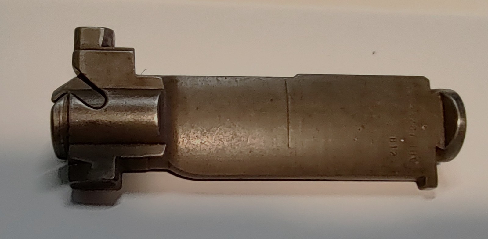 M1 Garand IHC bolt - International Harvester - D6528287 B12 - Very Good Example