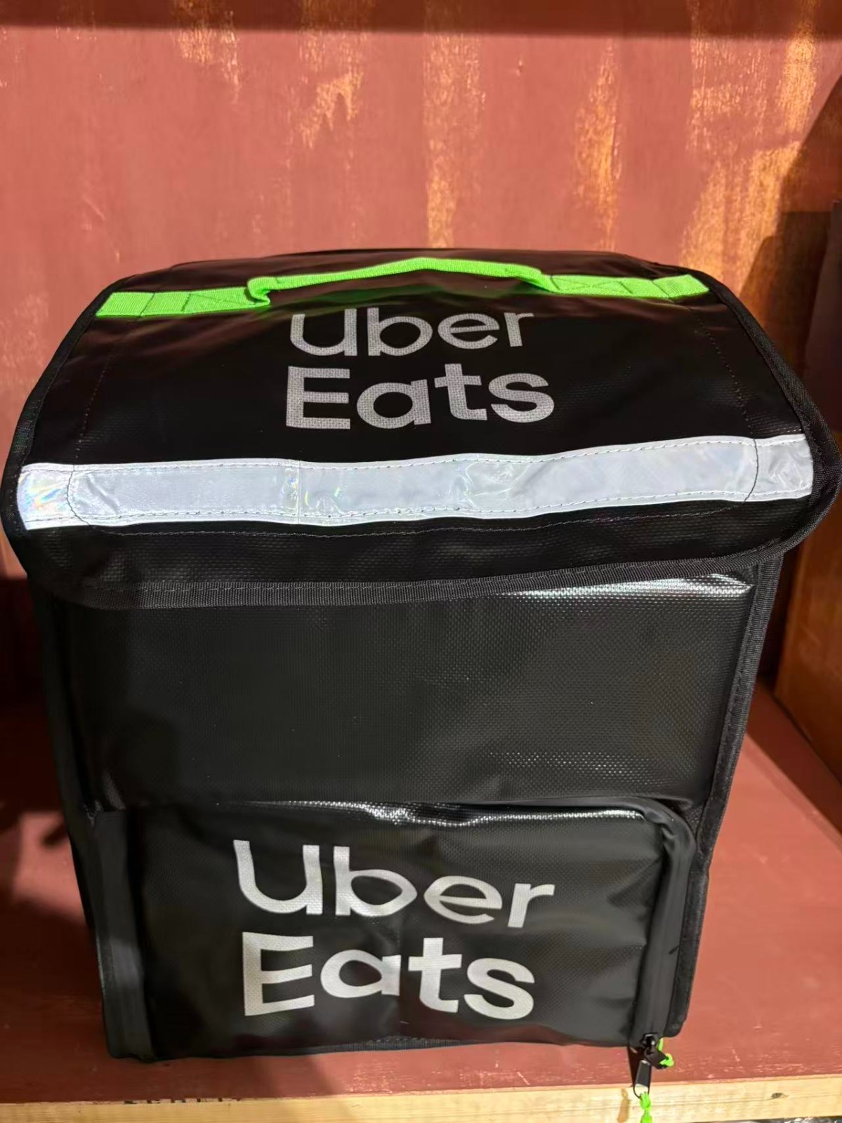 Uber Eats Double-Shoulder Takeaway Bag–PVC Waterproof Thermal Insulation Deliv