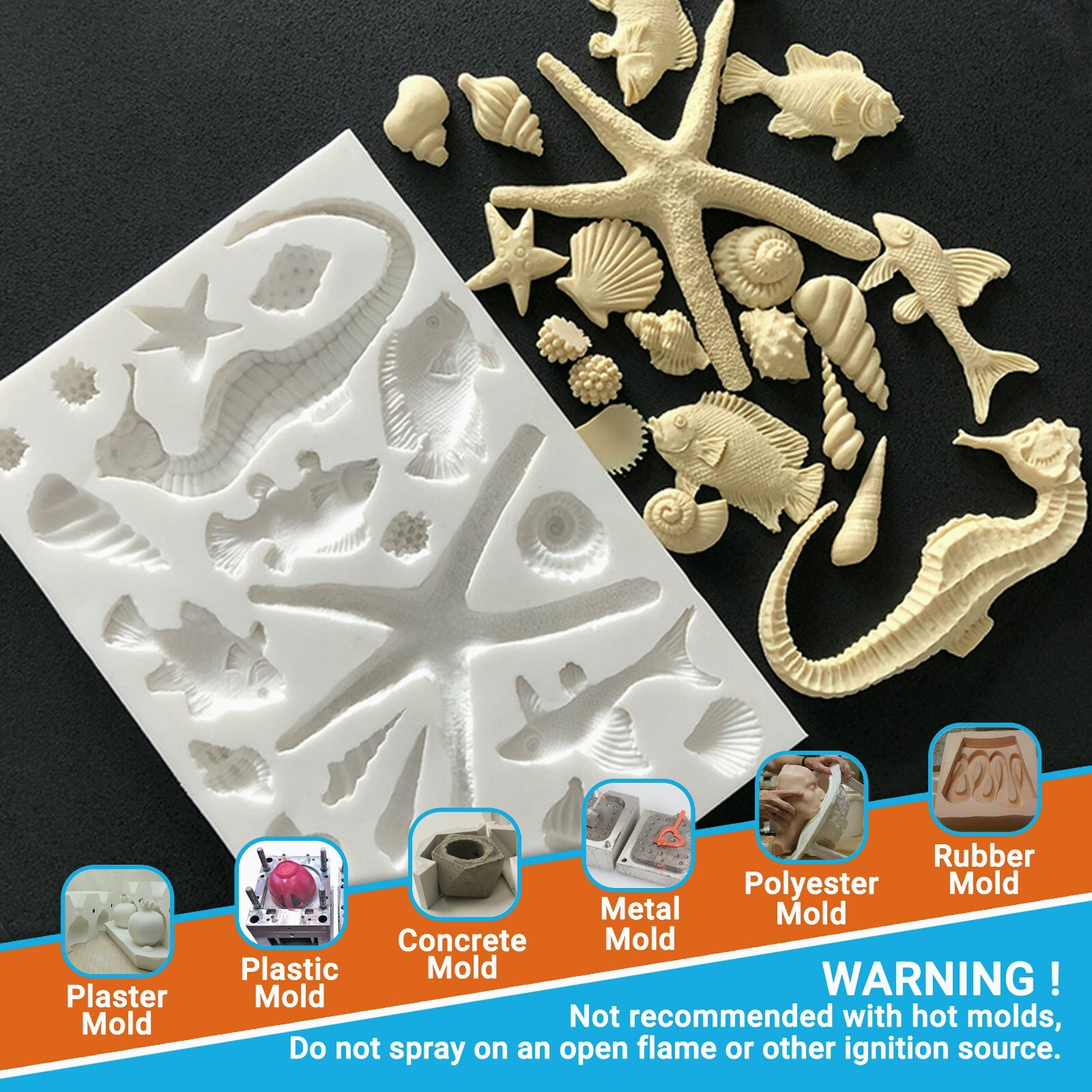 Adhesive Guru Silicone Mold Release Spray for Epoxy Resin (2 x 13.5 fl oz)