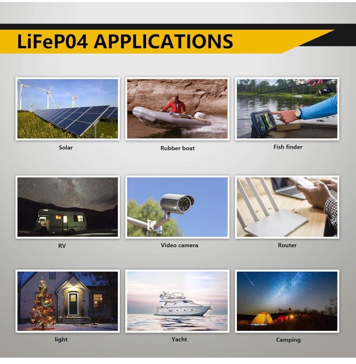 12V 17Ah LiFePO4 Lithium Battery 12.8V 4000+ Deep Cycles rechargeable Battery