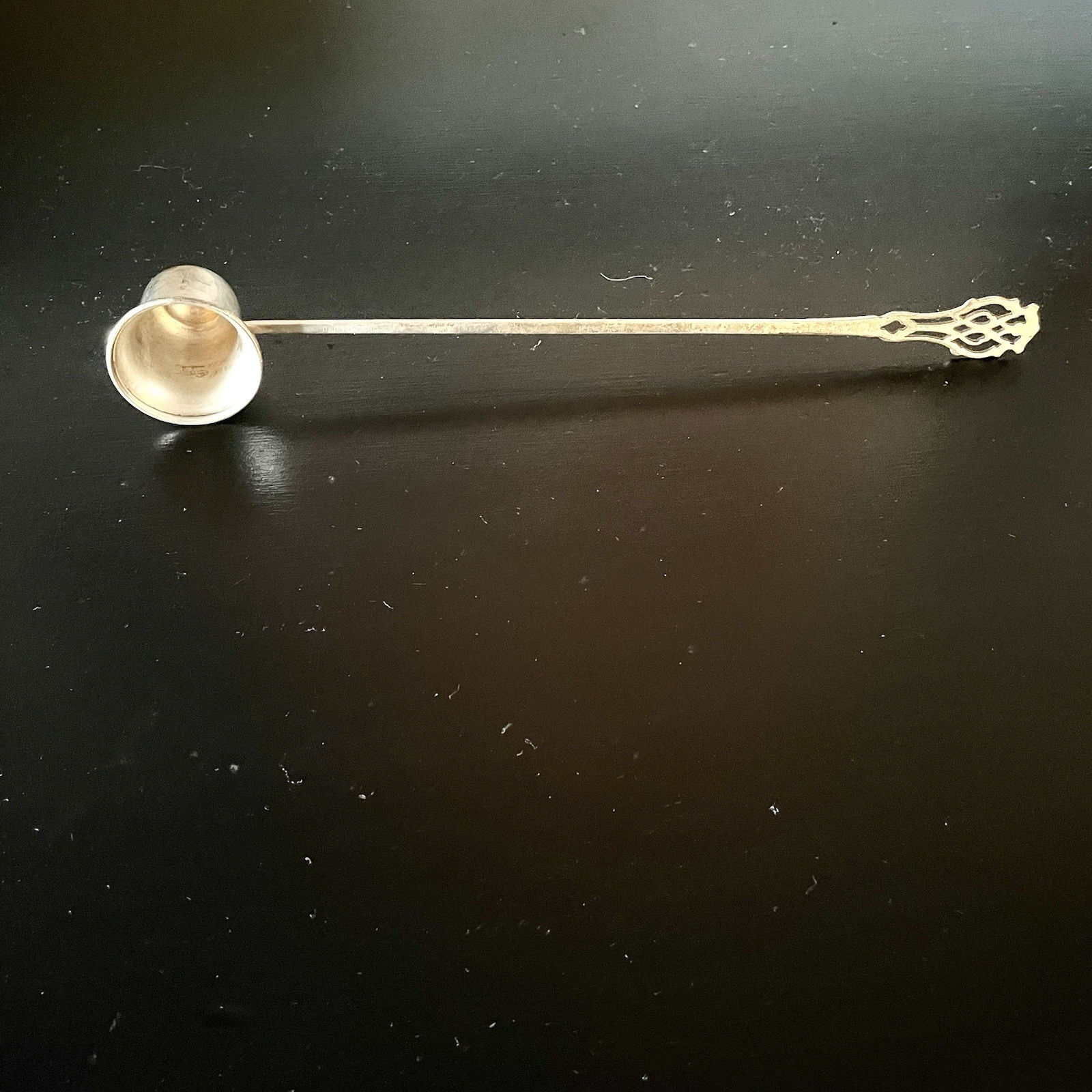 Vintage Chippendale Lunt Sterling Silver Hooded Bell Candle Snuffer Unused 9”