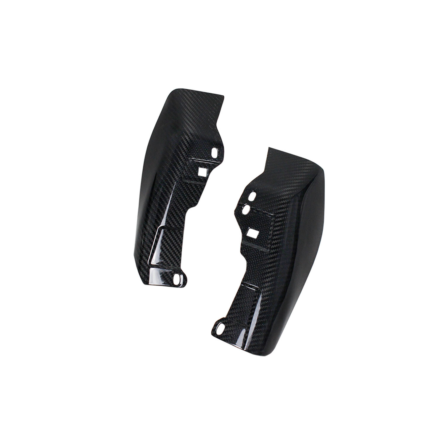 Carbon Fiber Mid Frame Air Deflector for Harley Road Glide King FLHX FLHT 09-23